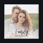 Modern par Collage Photo & underbar Family Gift Magnet<br><div class="desc">Modern par Collage Photo & underbar Family Gift</div>