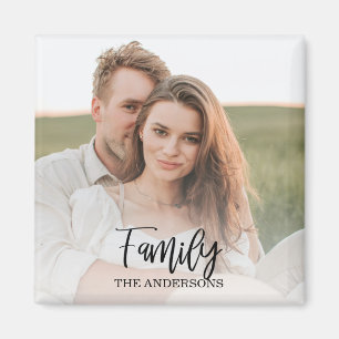 Modern par Collage Photo & underbar Family Gift Magnet