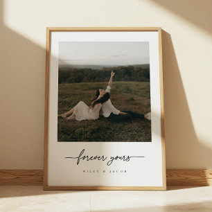 Modern par 'Evigt dina' anpassad bild Poster