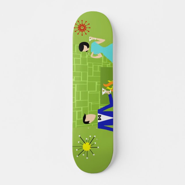 Modern par Skateboard i mitten (Framsida)