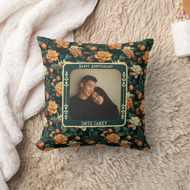 Modern Parents 30Th Anniversary Throw Pillow  Kudde (Filt)