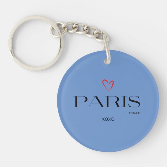 Modern Paris Frankrike Heart xoxo-Coola (Framsidan)