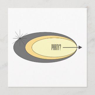Modern partiinbjudan till mitten av århundradet inbjudningar