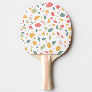 Modern pasta terrazzo mönster pingisracket