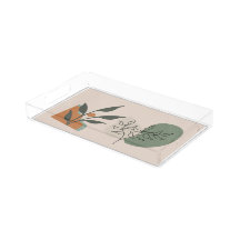 Modern pastel Aesthetic Tray - Sophisticated and V