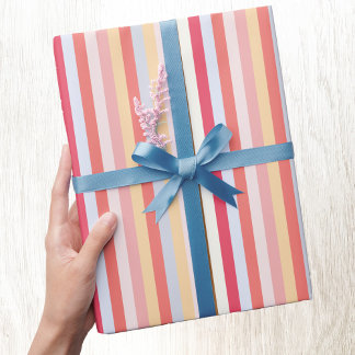 Modern Pastel Candy Rand Presentpapper