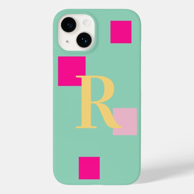 Modern Pastel Monogram (Baksida)