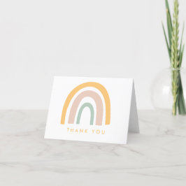 Modern Pastel Rainbow Tack Kort