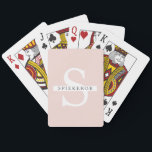 Modern Pastel Rosa Beauty Personlig Namn Casinokort<br><div class="desc">Modern Pastel Rosa Beauty Personlig Namn</div>