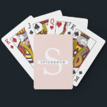 Modern Pastel Rosa Beauty Personlig Namn Casinokort<br><div class="desc">Modern Pastel Rosa Beauty Personlig Namn</div>
