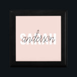 Modern Pastel Rosa Beauty Personlig You Namn Minnesask<br><div class="desc">Modern Pastel Rosa Beauty Personlig You Namn</div>