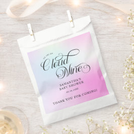 Modern Pastel Rosa Cloud Nine Baby Shower