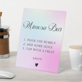 Modern Pastel Rosa Cloud Nine Baby Shower