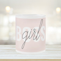 Modern Pastel Rosa Girl Girl Chef Phrase