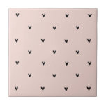 Modern Pastel Rosa och svart Hearts Mönster Kakelplatta<br><div class="desc">Överraska dina kära med en tankfull och snyggt gåva från vår moderna Pastel Rosa och svart Hearts Mönster Collection. Perfekt för födelsedagar,  årsdagar,  eller bara för att visa någon du bryr dig om,  är de här sakerna för oförglömligt presenter.</div>