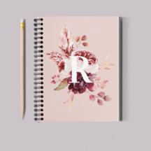 Modern Pastel Rosa & Red-Blommigt med inledande