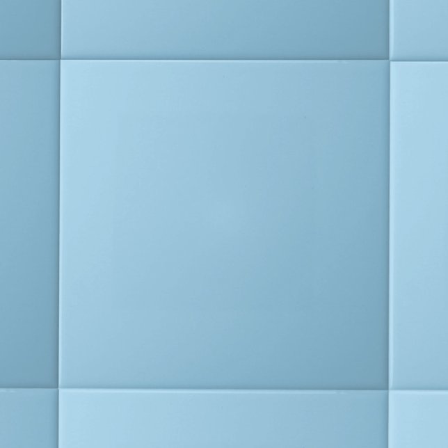 Modern Pastel Solid Färg Baby blue Kakelplatta (Skapare uppladdad)