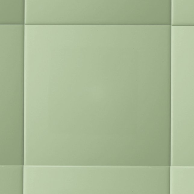 Modern Pastel Solid Färg Blek Olive Kakelplatta (Skapare uppladdad)