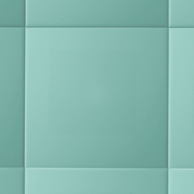 Modern Pastel Solid Färg Blek Teal Kakelplatta (Skapare uppladdad)