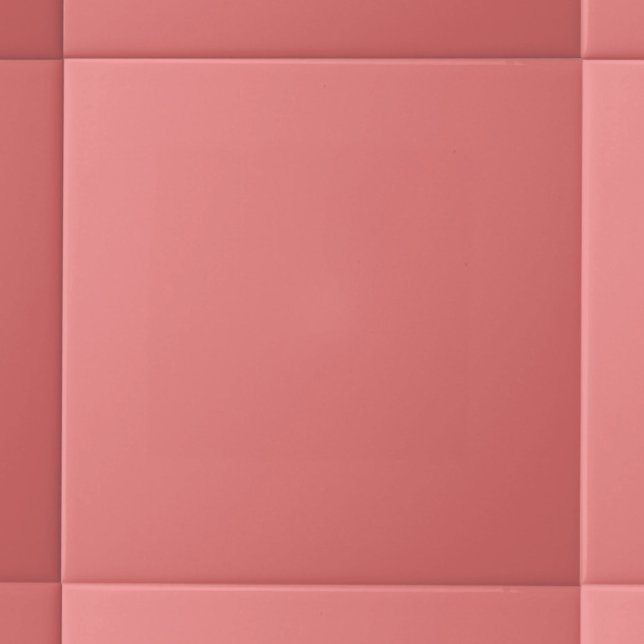 Modern Pastel Solid Färg Mörk Peach Kakelplatta (Skapare uppladdad)