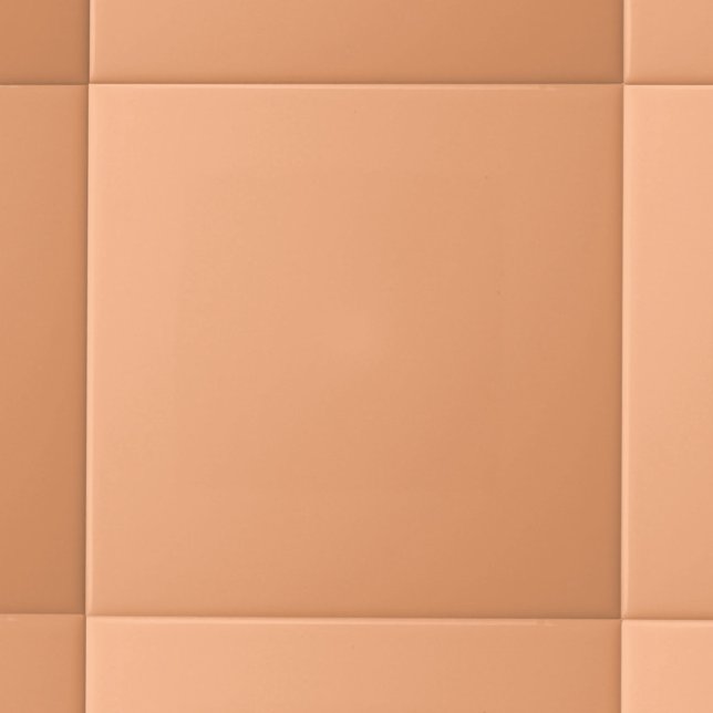 Modern Pastel Solid Färg Peach Kakelplatta (Skapare uppladdad)