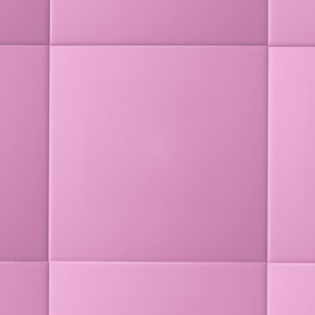 Modern Pastel Solid Färg Soft Rosa Kakelplatta (Skapare uppladdad)