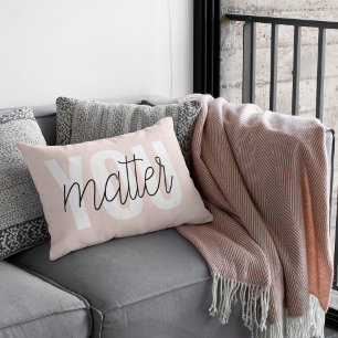 Modern pastellRosa Du matchar inspirationsofferten Prydnadskudde