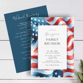 Modern Patriotisk Familjeåterträffens Program