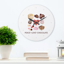 Modern Peace Kärlek Chocolate Candy Anpassningsbar