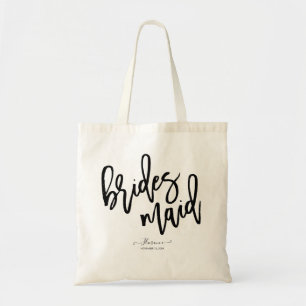 Modern penselskript, Bridesmaid Gift Tygkasse