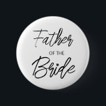 Modern penselskript Far i Bride Party Knapp<br><div class="desc">Modern och elegant design tryckt Penselskript Heart Far i knappen Bride Möhippa Party som kan anpassas med din text. Klicka på knappen "Anpassa" och använda verktyg som är utformat för att ändra mallen. Kolla in Graphic Art Design-arkivet för andra produkter som matchar den här designen!</div>