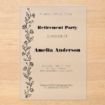 Modern pension-daisy svart