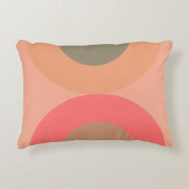 Modern persiko- och olivodling i mitten av århundr prydnadskudde