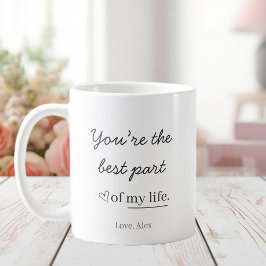 Modern Personalized Love Mug Kaffemugg