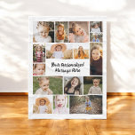 Modern Personlig 16 Photo Collage Anpassningsbar F Fleecefilt<br><div class="desc">Den moderna Personligen 16 Photo Collage Anpassningsbar Färg Fleece Blanket erbjuder ett unikt sätt att fira minnen. Med 16 av dina favoritfoton i ett snyggt-kollage får filten en personlig beröring till din hemdekanter. Du kan anpassa bakgrunden färg så att den matchar stil, skapar den till en mångsidig och tankfull gåva....</div>
