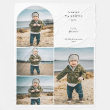 Modern Personlig 4-Foto Collage Mamma Minnessak