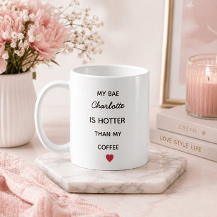 Modern Personlig Bae Kaffe Mugg