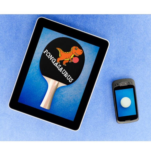 Modern Personlig Bord tennis Funny Dinosaur Pingisracket (personalized funny ping pong paddle)