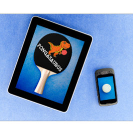 Modern Personlig Bord tennis Funny Dinosaur Pingisracket
