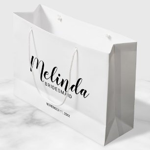 Modern Personlig, bridesmaider
