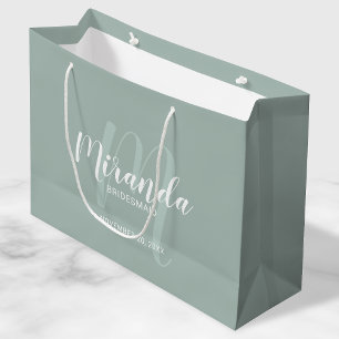 Modern Personlig, bridesmaider