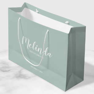 Modern Personlig, bridesmaider