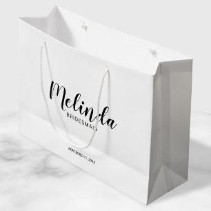Modern Personlig, bridesmaider