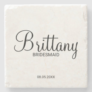 Modern Personlig, bridesmaider Stenunderlägg
