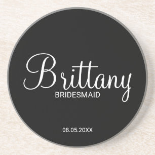 Modern Personlig, bridesmaider Underlägg