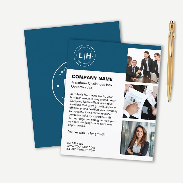 Modern Personlig Business Flygblad (Skapare uppladdad)