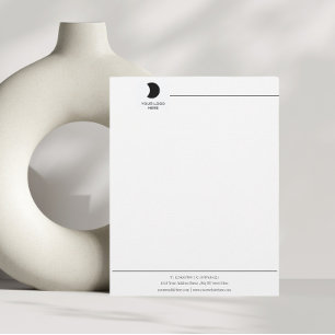 Modern Personlig Business med Logotyp Brevhuvud