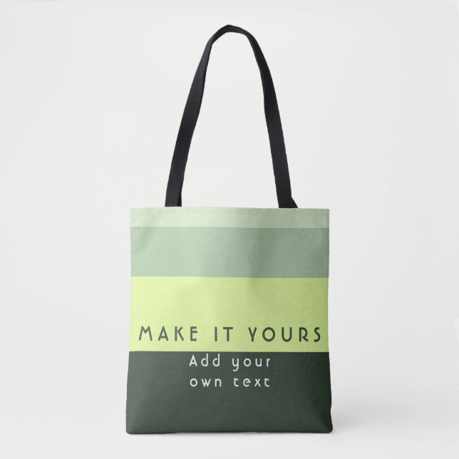 Modern Personlig Citattryck Tygkasse (Framsida)