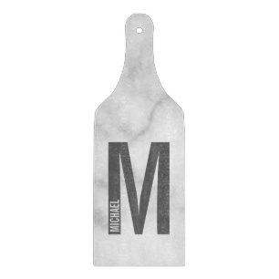 Modern Personlig, djärv Monogram och Namn