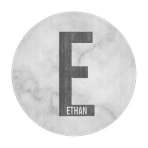 Modern Personlig, djärv Monogram och Namn